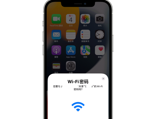 滨州苹果15维修店分享iPhone15如何共享Wi-Fi密码 